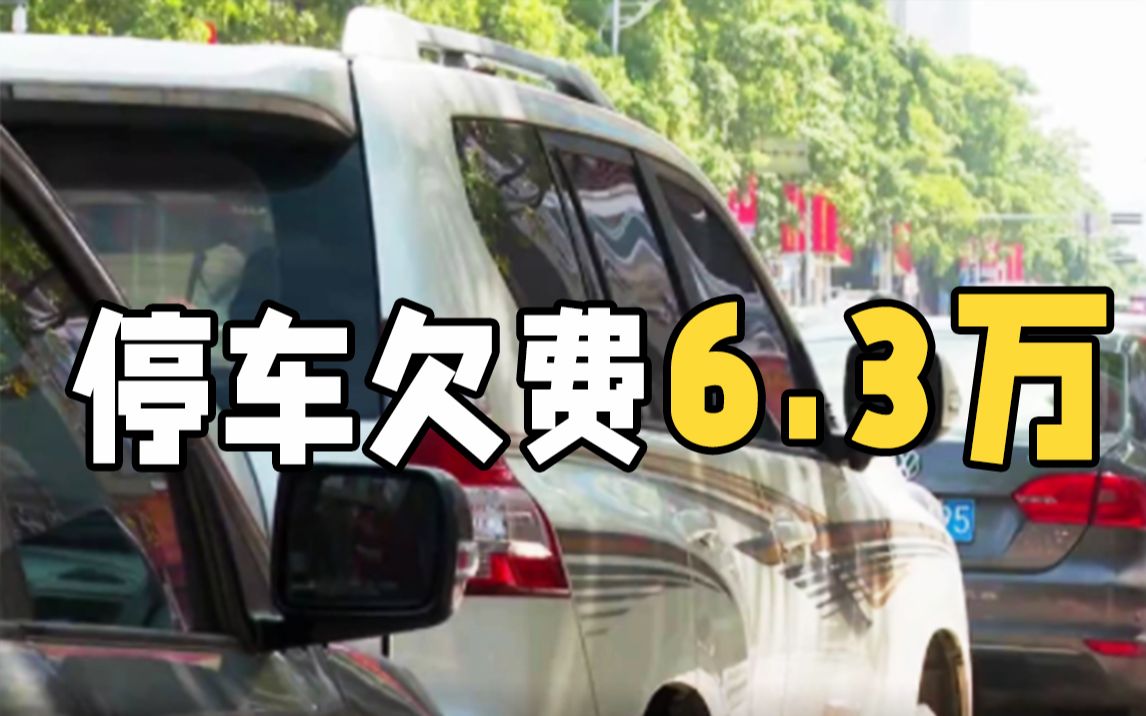 逃费1860次欠6.3万余元！广西南宁惊现最“牛”停车欠费纪录
