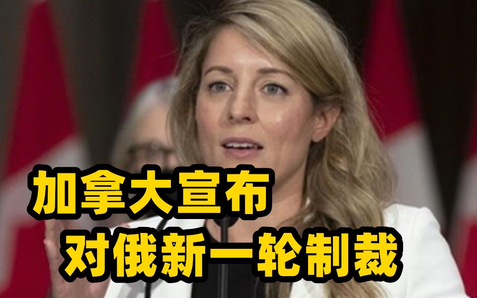 加拿大外长宣称“要让俄罗斯政权窒息”
