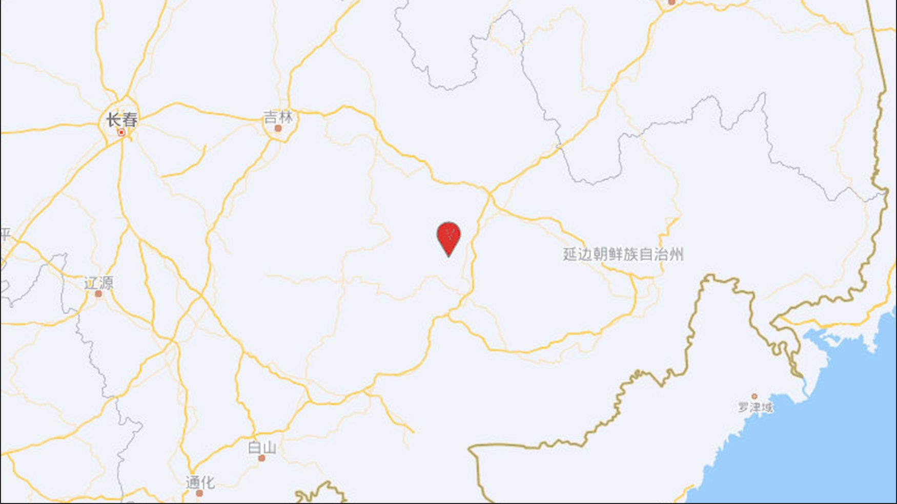 吉林延边州敦化市发生4.0级地震 网友称在午睡时被晃醒