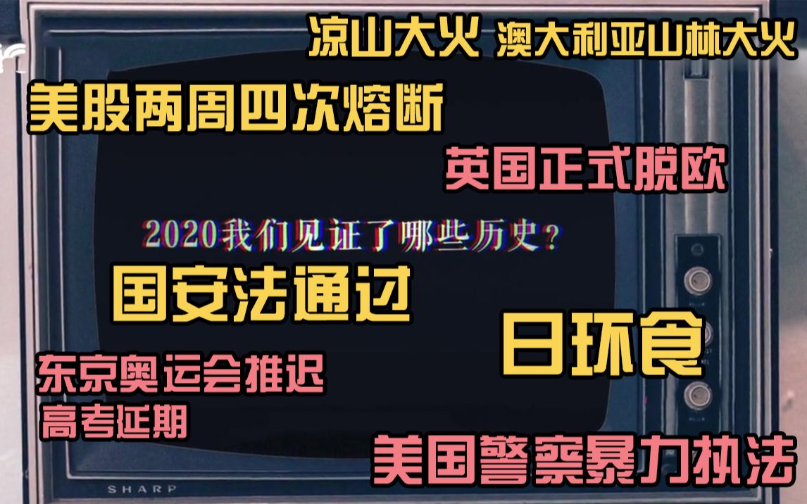 2020年我们见证了哪些历史？