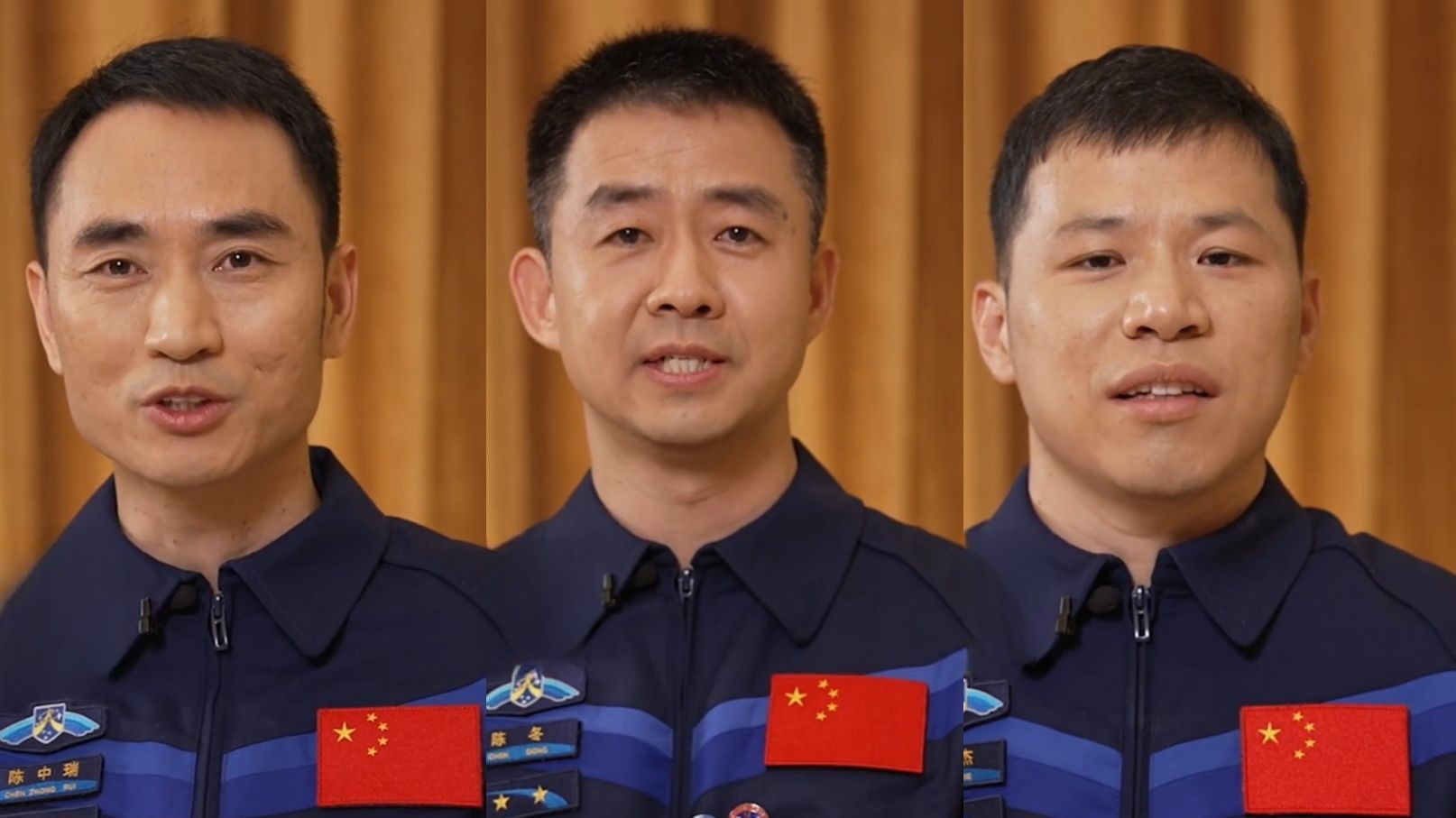 整装待发！神舟二十号乘组向朋友们问好！