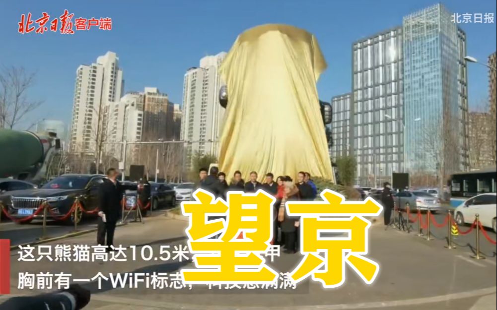 机甲大熊猫亮相，望京新地标变身网红打卡地！