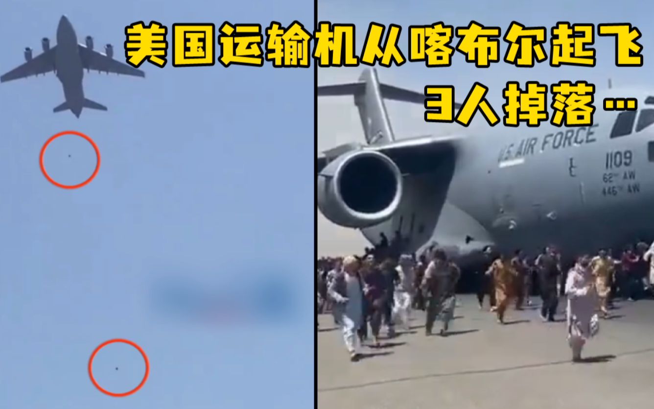 为逃离阿富汗冒险抢攀飞机起落架 3人从美军机上坠落身亡