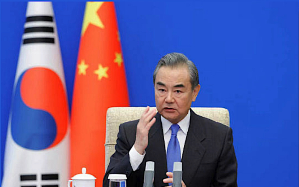 王毅与韩国新任外长举行视频会晤 韩外长用中文打招呼