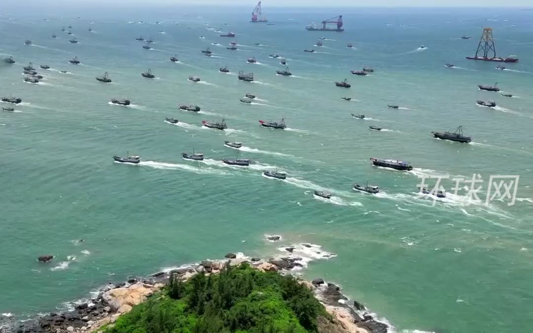 南海开渔！千帆竞发奔南海