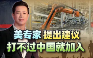 打不过中国电车就加入，美专家提出的建议，还是挺有建设性的