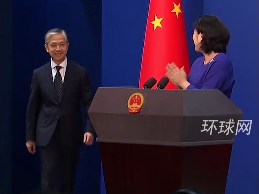 汪文斌履新，候任驻柬埔寨大使，回顾汪文斌首次亮相蓝厅