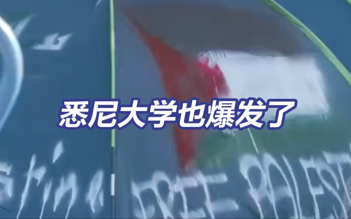 悉尼大学，也爆发了