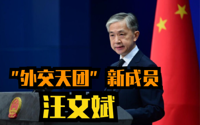 外交部新任发言人汪文斌亮相