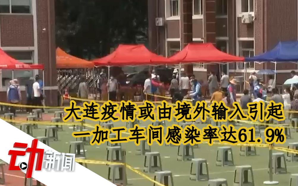 大连疫情或由境外输入引起，一加工车间感染率达61.9%