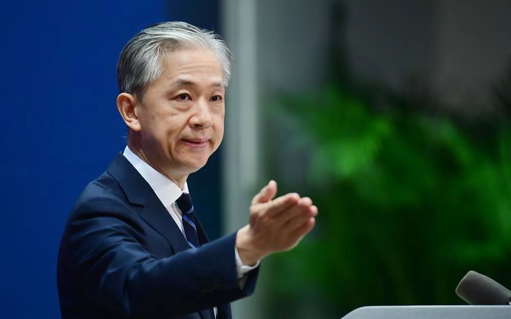 汪文斌：中国军演是维护国家主权和领土完整的正当之举