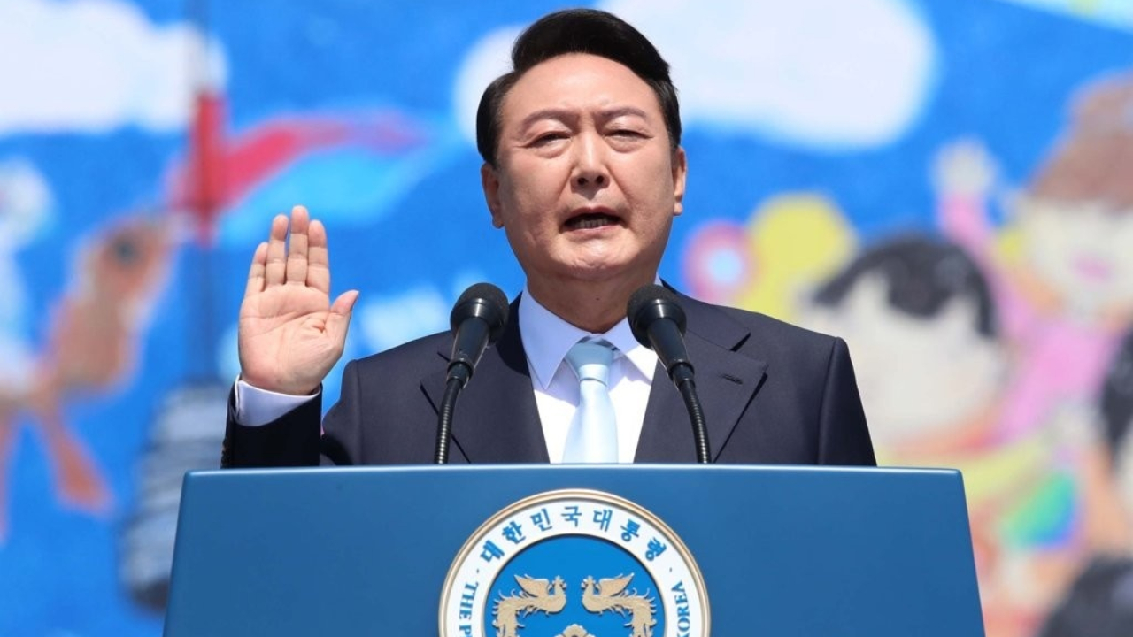 尹锡悦正式就任第20届韩国总统