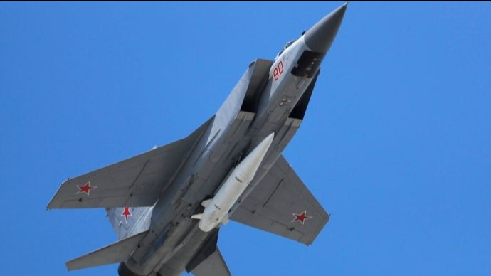乌军宣称使用"爱国者"防空系统击落俄军"匕首"高超音速导弹