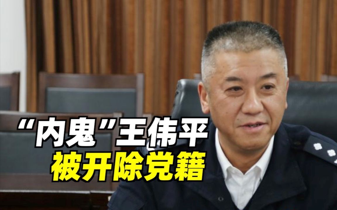 “内鬼”王伟平，被开除党籍